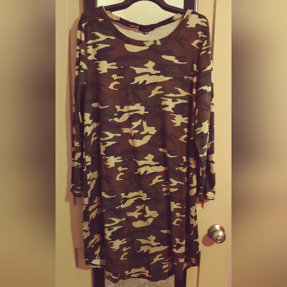 Camo Print dress